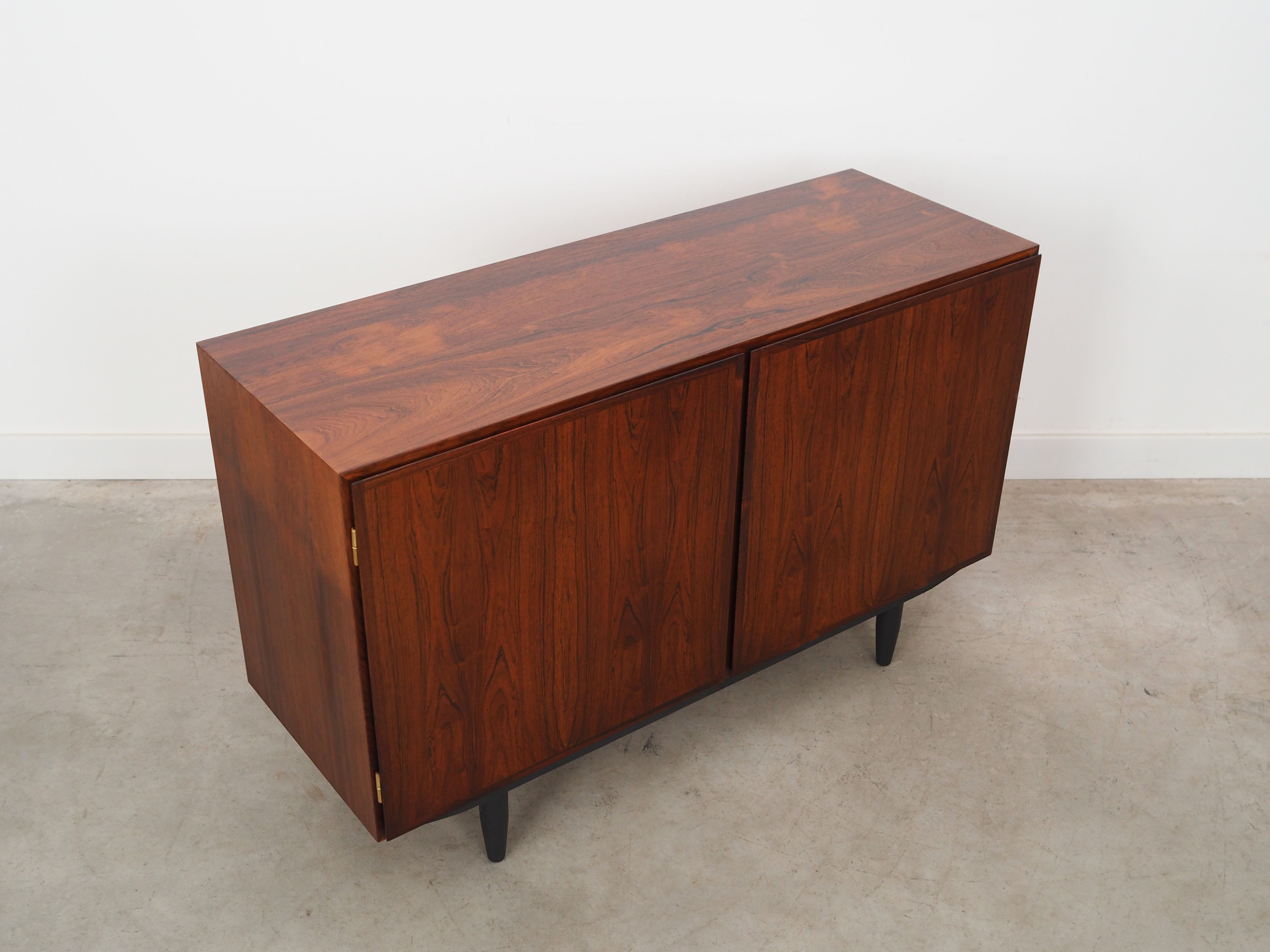 Rosewood cabinet, Danish design, 1970s, manufactured by Omann Jun