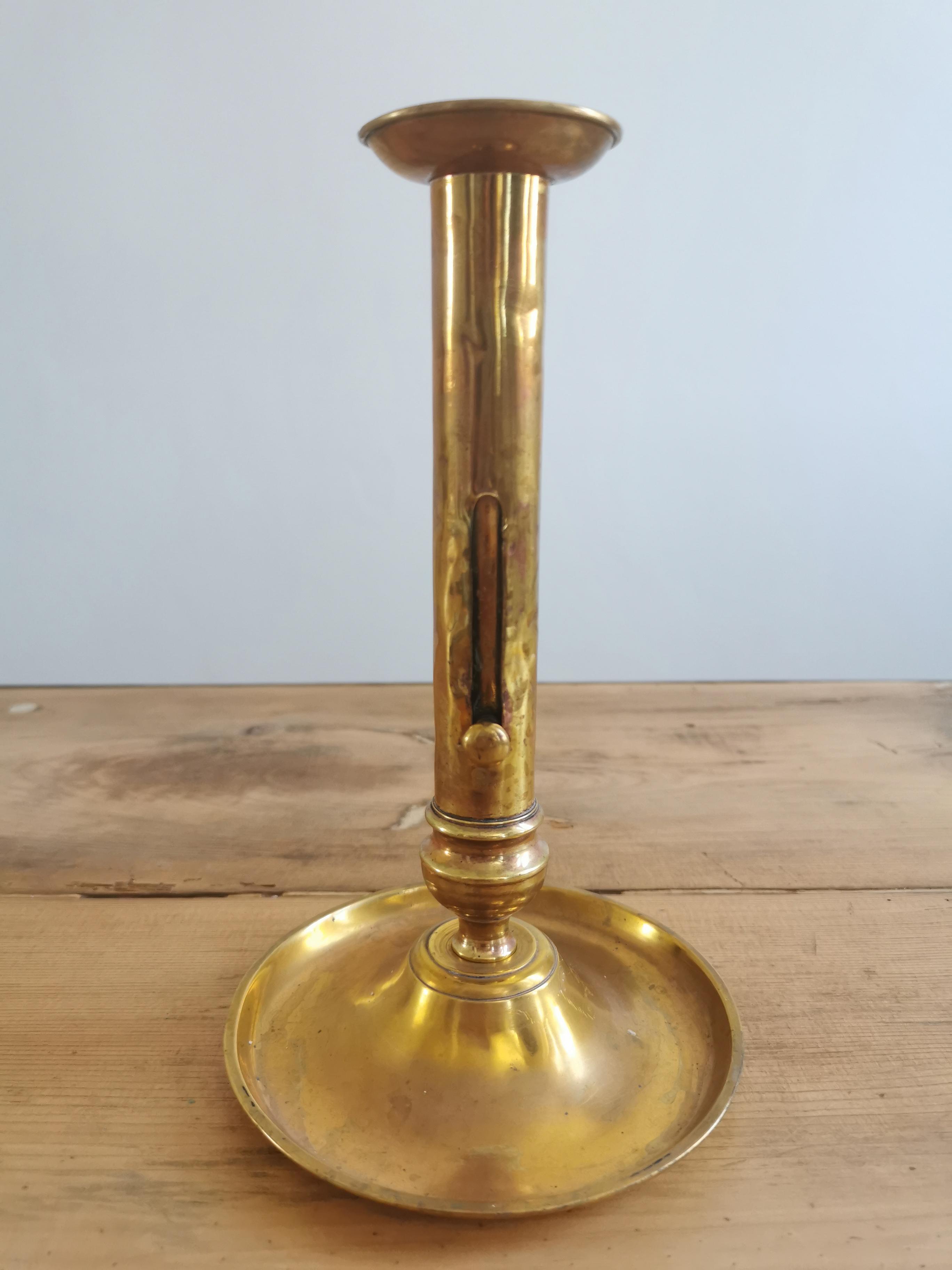 Vintage brass candle holder