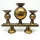 M8y brutalism new look three-armed candlestick
