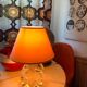 1950s crystal lamp