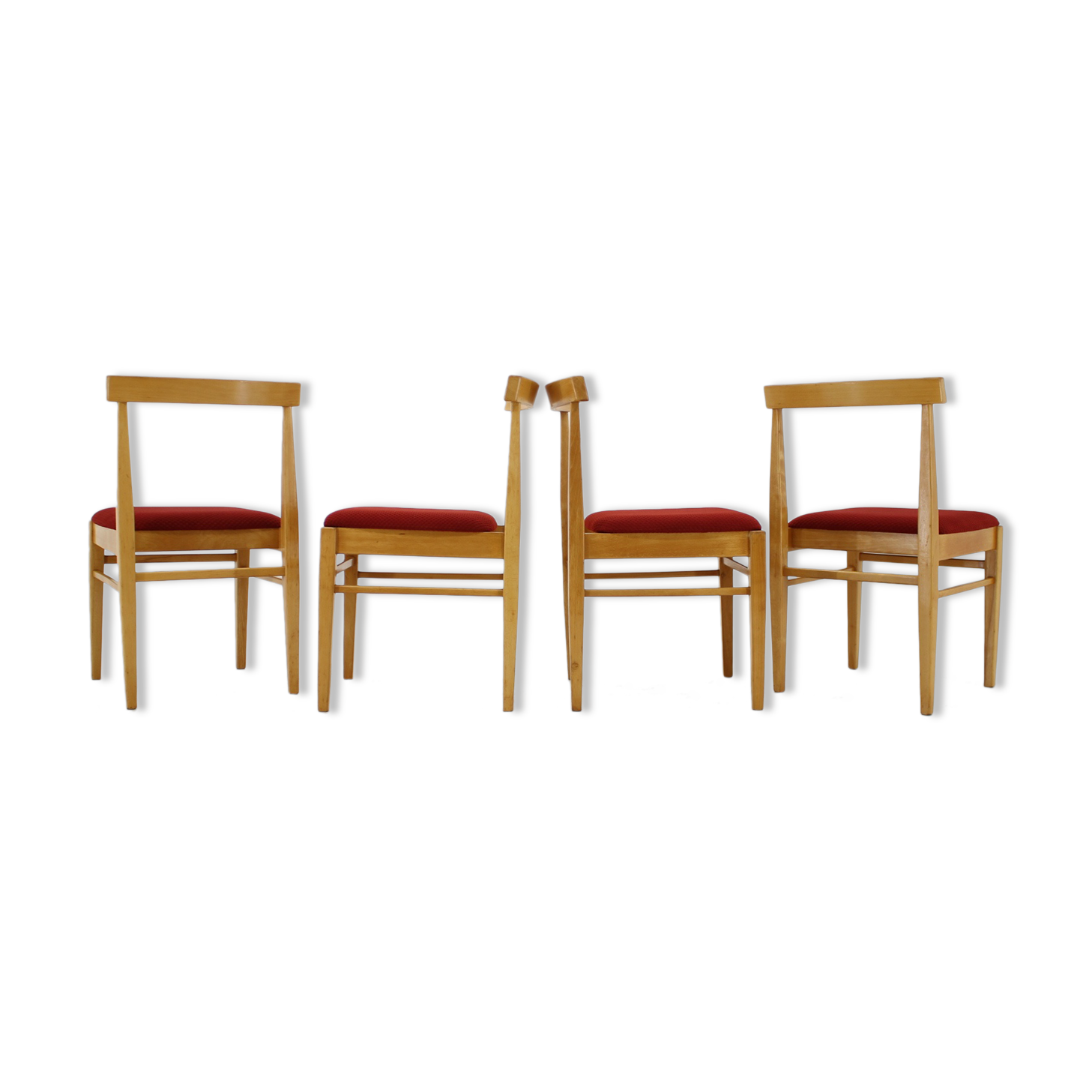 Set of four dining chairs, Thon, 1970´s