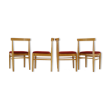 Set of four dining chairs, Thon, 1970´s