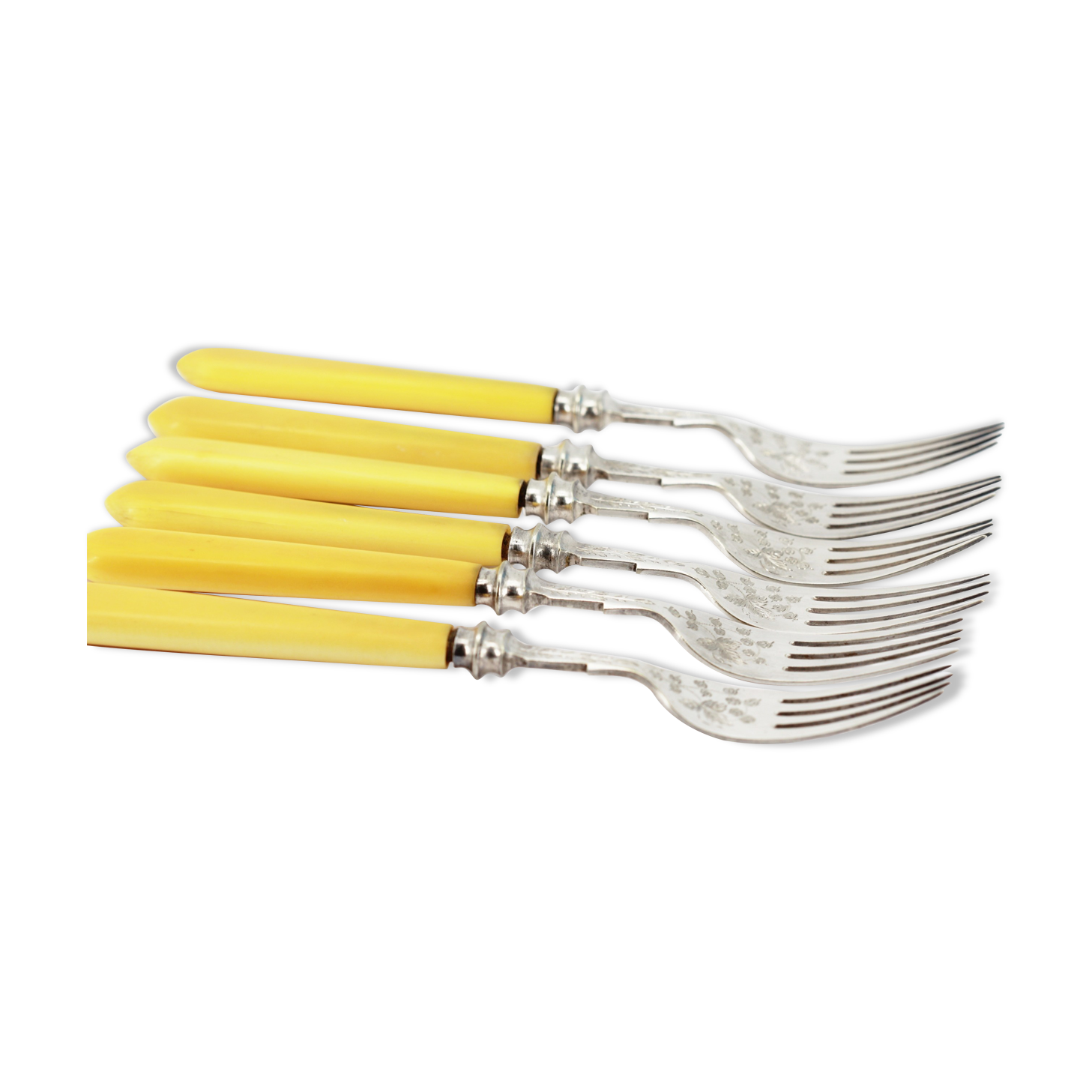 Lot de 6 fourchettes anciennes