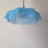 Blue Clichy glass suspension
