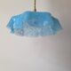 Blue Clichy glass suspension