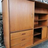 Scandinavian teak bookcase