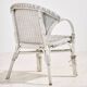 Rattan and bamboo set, set of 5