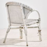 Rattan and bamboo set, set of 5