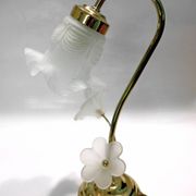 1980s swan neck table lamp