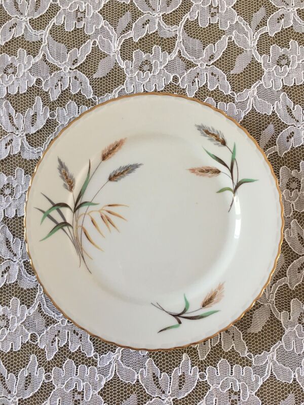 Service à dessert en porcelaine royale de luxe 1960