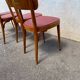Set de 4 chaises bistrot baumann vinyl