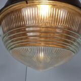 Industrial lamp with glass, 1930s