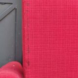 Pair of vintage armchairs with metal legs