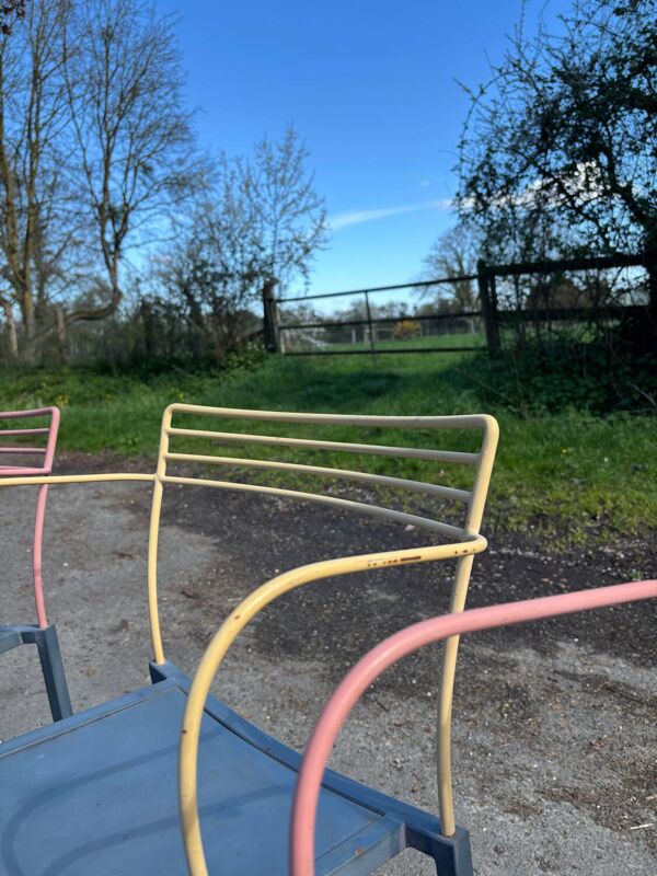 fauteuil, chaise « piccolo » de Pascal Mourgue pour Fermob