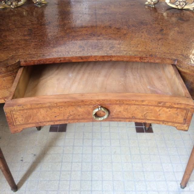 Antique wooden dressing table