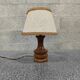 Small turned wooden lamp 1970