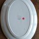 Oval dish green service napoleon model labrador