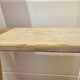 Vintage pine towel rack shelf ladder