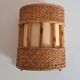 Vintage bamboo wall lamp
