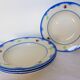 4 deep plates Gien model Bagatelle 210746