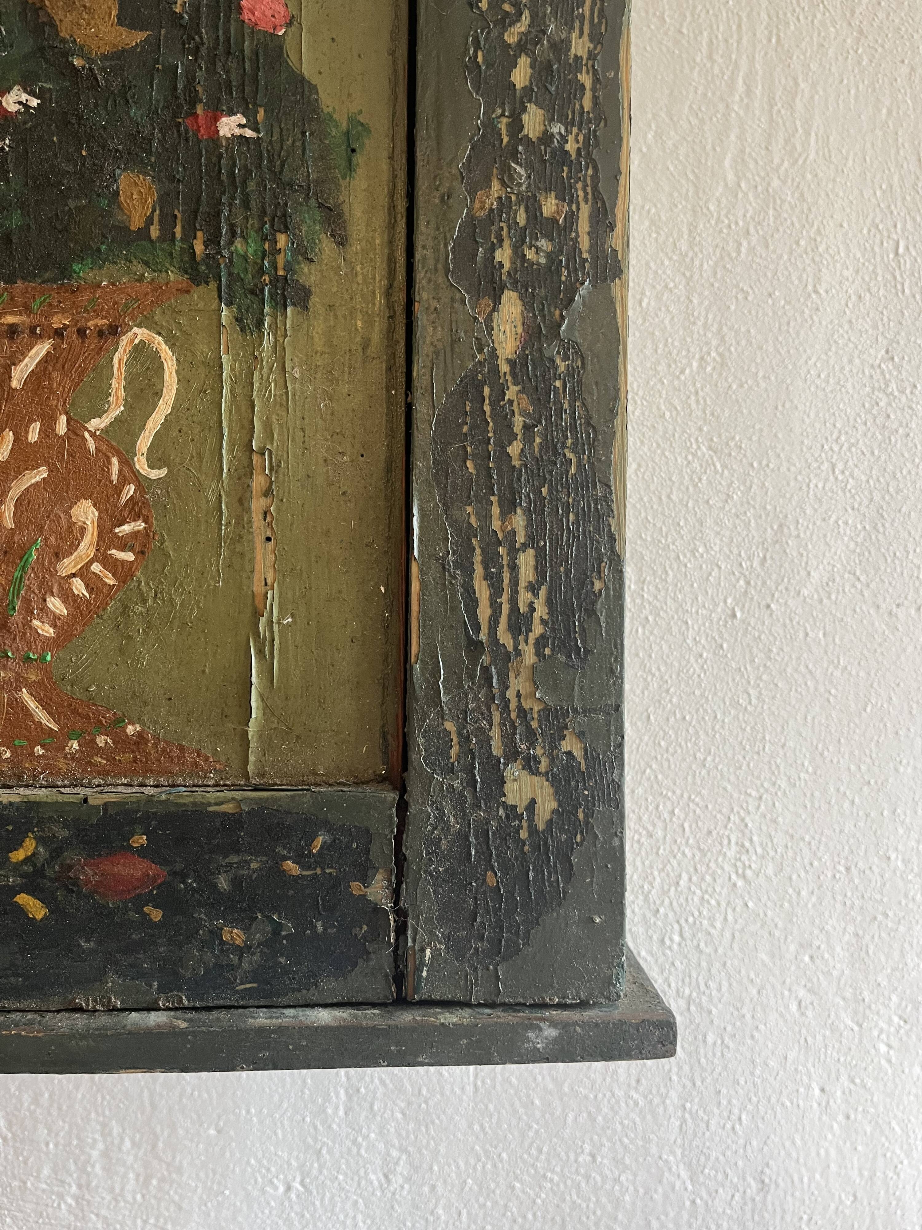 Armoire murale ancienne