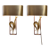 Pair of “Coq” wall lights from Maison Charles