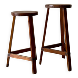 High stool, side table x2