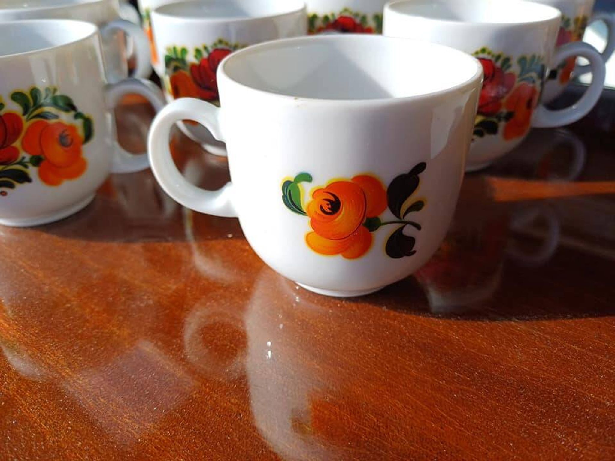 Tasses porcelaine winterling 1970