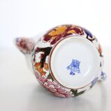 Jug, Broc, ceramic Gien peony pattern, vintage