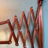Vintage Le Klint scissor lamp in oak from the 1960s