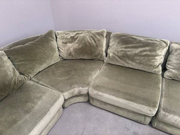 Large vintage modular sofa by Musterring, Germany 1970s