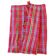 Vintage checkered blanket from Morocco - 179 x 214 cm