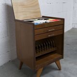 Unique table de chevet jeux 1960 15 jeux complets pieds compas 1960