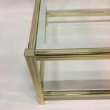 Table low vintage brass