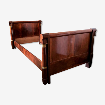 Empire-style mahogany bed