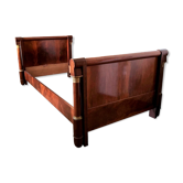 Empire-style mahogany bed