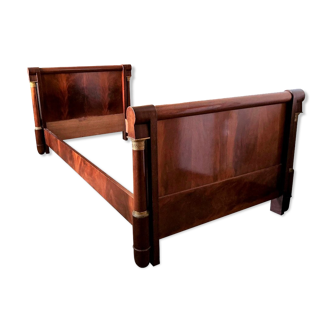 Empire-style mahogany bed