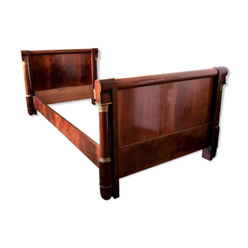 Empire-style mahogany bed