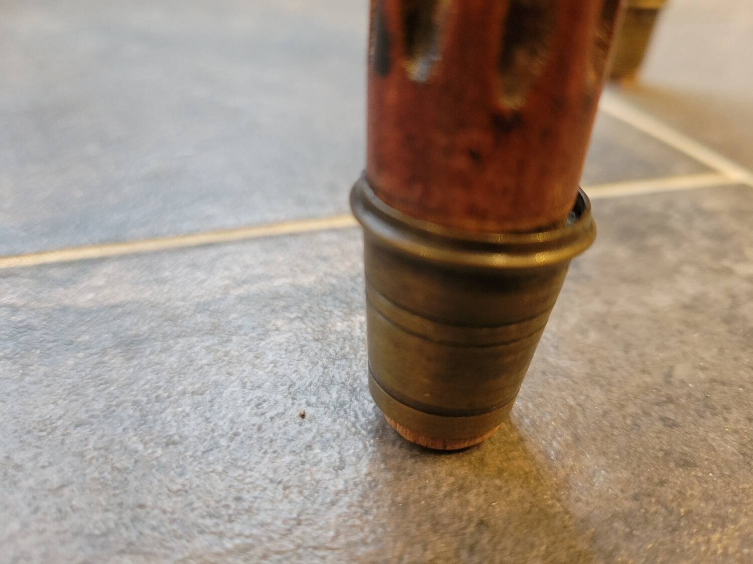 Carrara marble kidney table