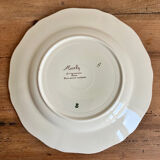 Assiette plate « Marly » de Sarreguemines
