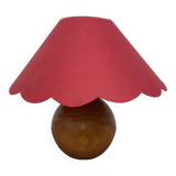 Wooden ball lamp 1980