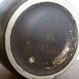 Vase en grès œuf d'allien  1960 vintage - Germany Dumler et Breiden