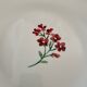 Vintage floral plates, country chic bohemian style.