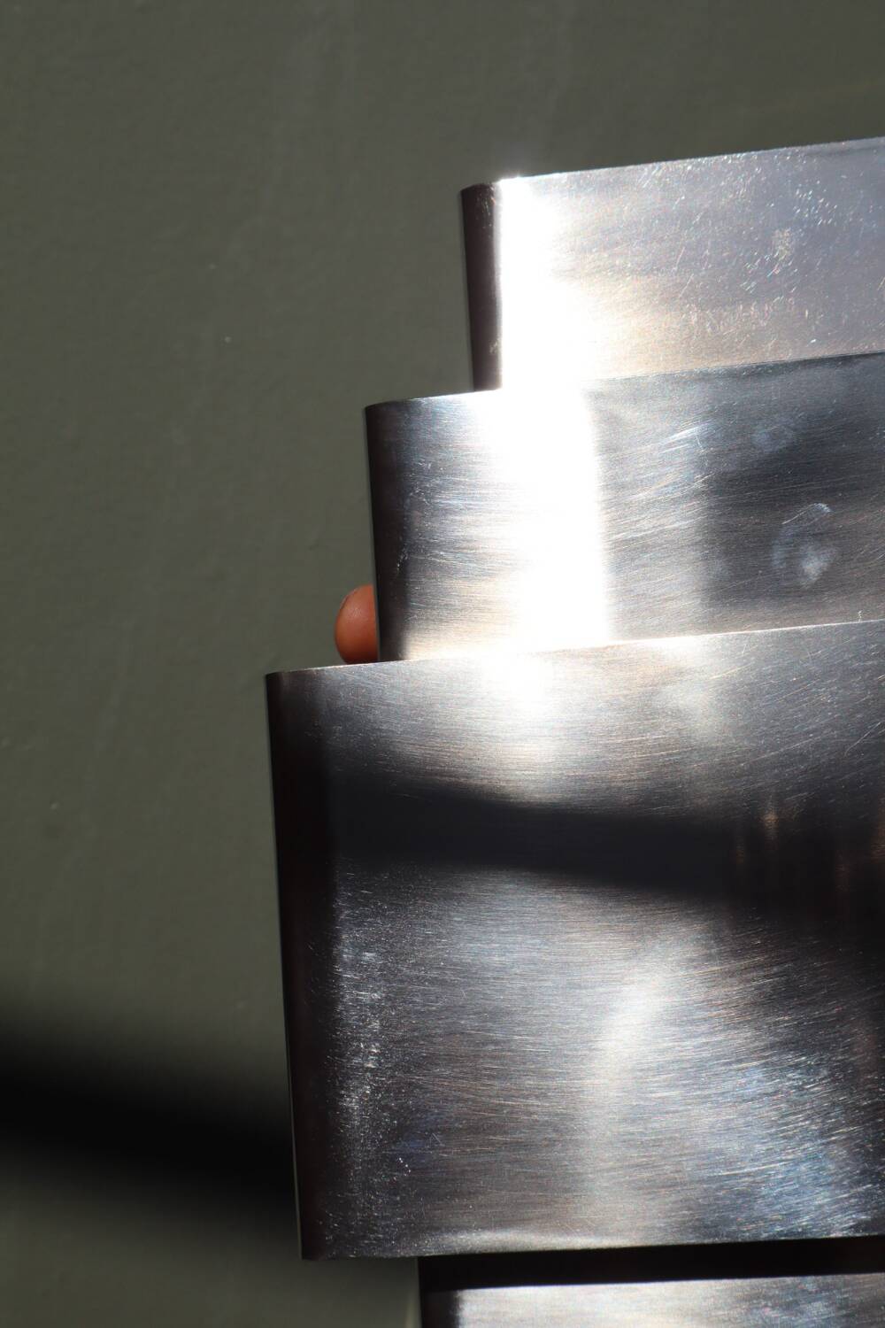 Art Deco chrome wall light