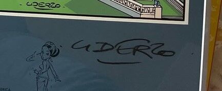 UDERZO GOSCINNY RARE Plan Parc Asterix 1988 100 X 70 Ttbe EUR 50,00
