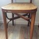 Series of 6 bistro chairs from the 50s patented SGDG