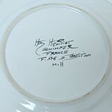 Assiette plate HB Henriot
