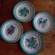 4 dessert plates in earthenware from Castres