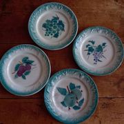 4 dessert plates in earthenware from Castres