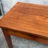 Mahogany farmhouse table 1950